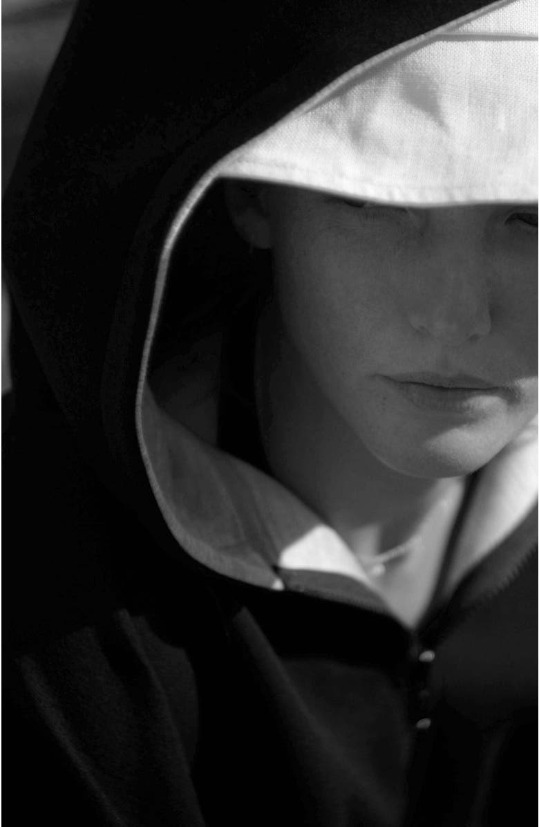 Ansea The Reversible Hoodie, Alternate, color, Black/Gray