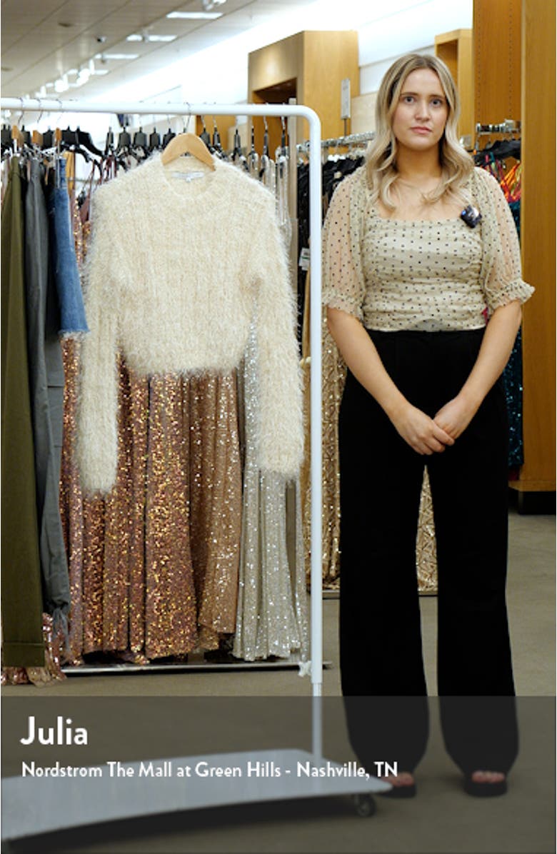 Feathered Crop Sweater, sales video thumbnail