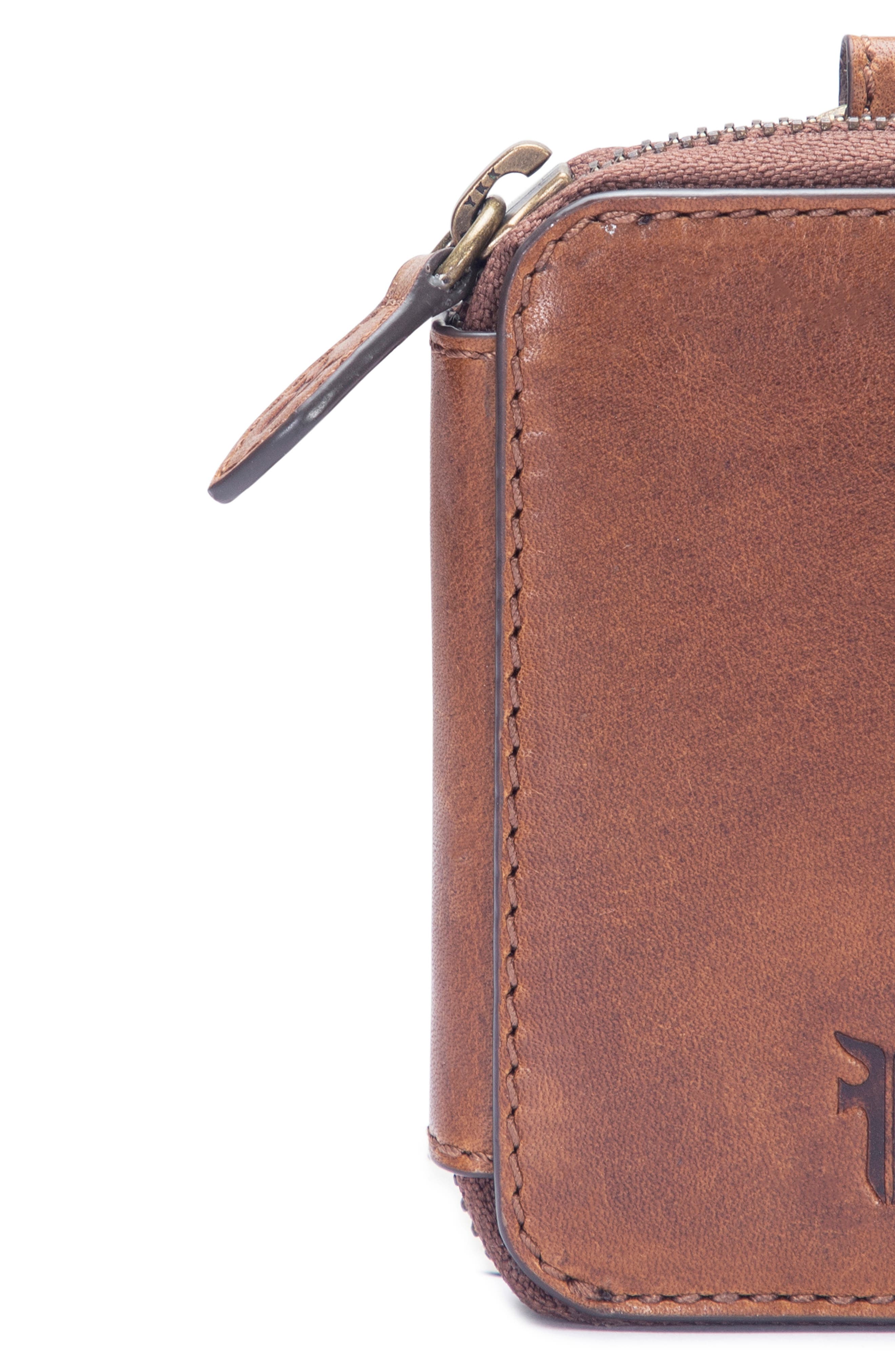 Melissa Pouch, Alternate, color, COGNAC