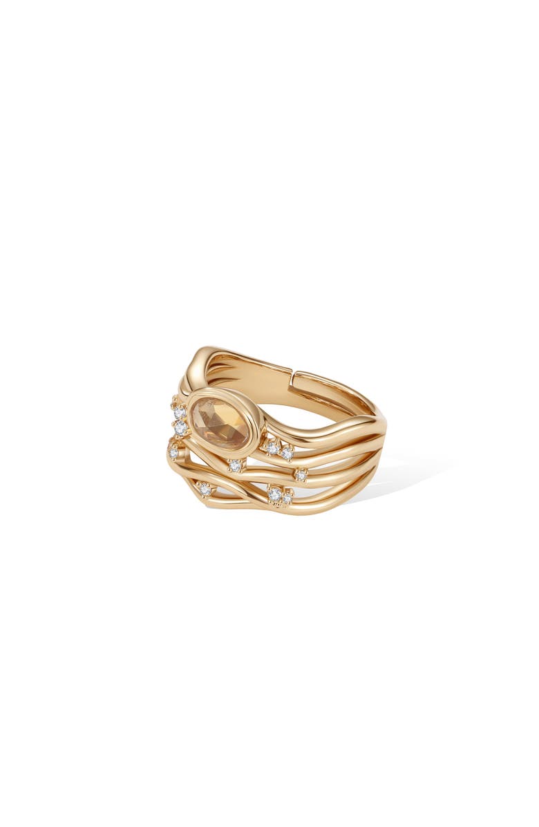 RETRO CHIC Twilight Ring, Main, color, Gold
