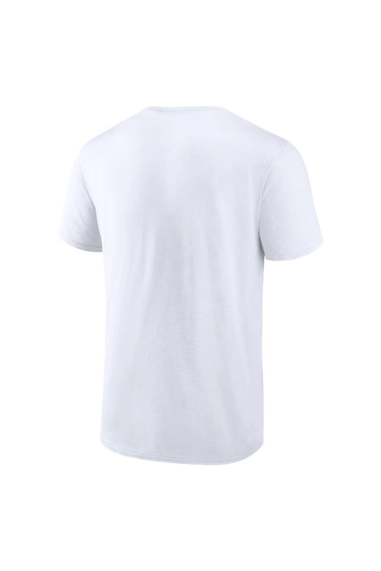Men's Fanatics Branded White Team USA Bold Outline T-Shirt, Alternate, color, White