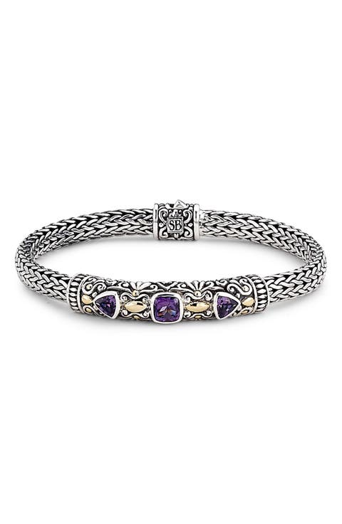 Sterling Silver Rope Bracelet