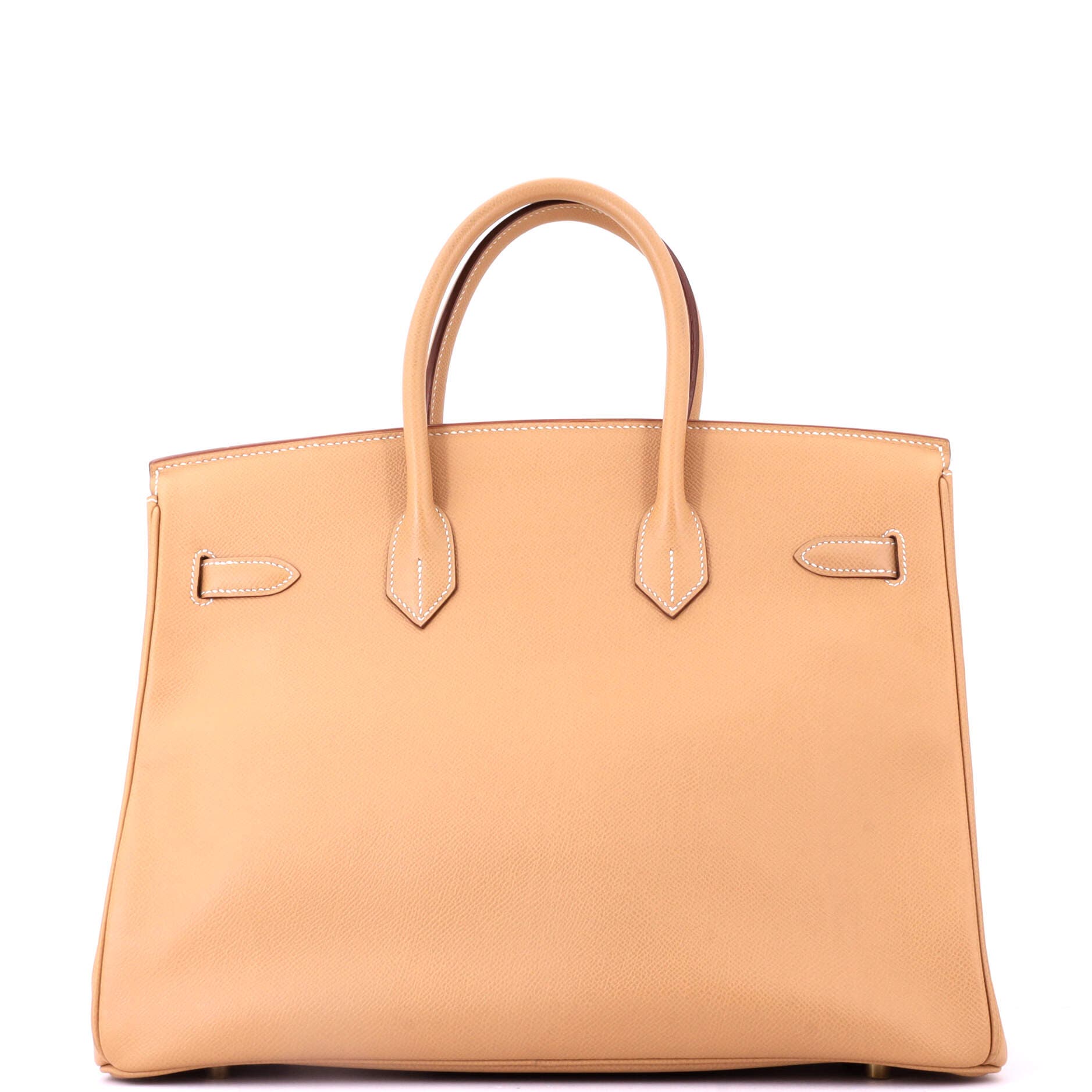 Pre-Owned Hermes Birkin Handbag Brown Courchevel with Gold Hardware 35, Alternate, color, Natural