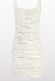 Jenny Packham Gigi Beaded Mini Dress