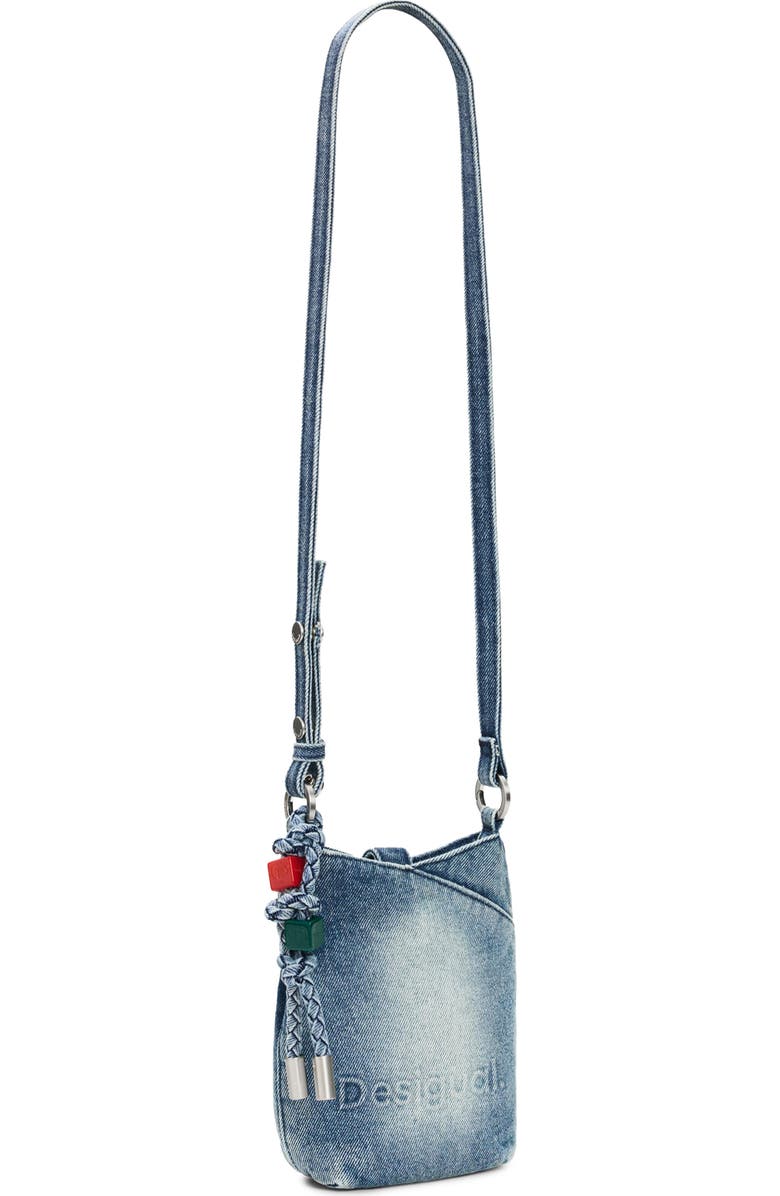 Desigual Denim Crossbody Bag, Alternate, color,