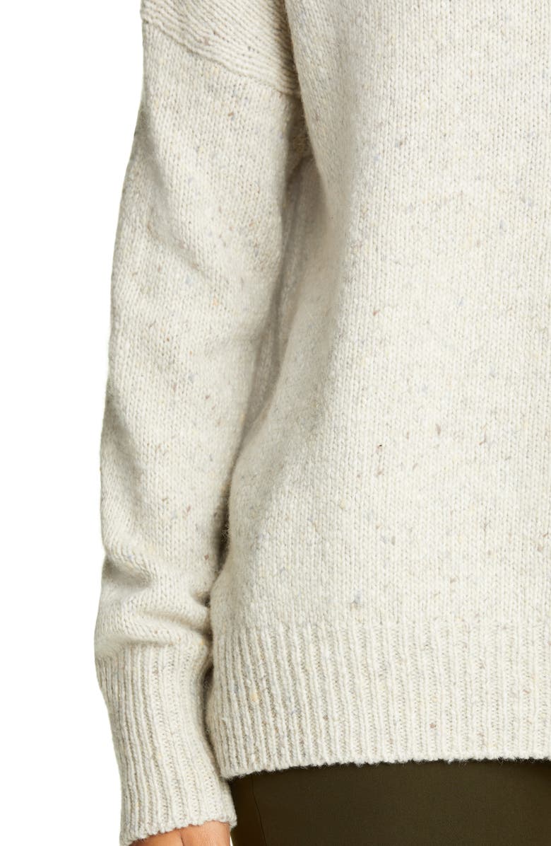 Vince Funnel Neck Wool Blend Sweater, Alternate, color, Shearer