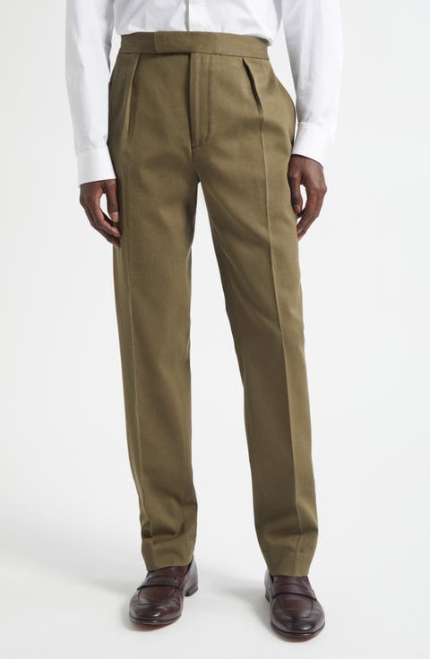 Calvary Cotton & Wool Twill Pants