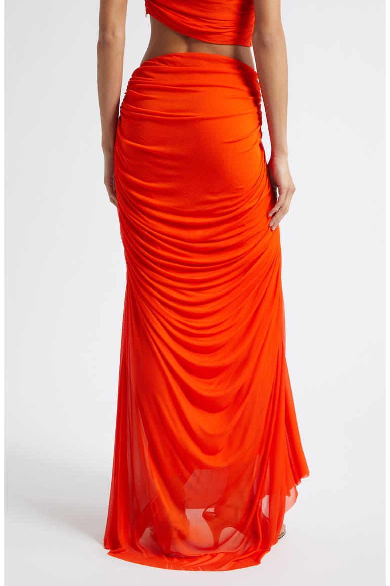Cleo Skirt, Alternate, color, ORANGE CRUSH