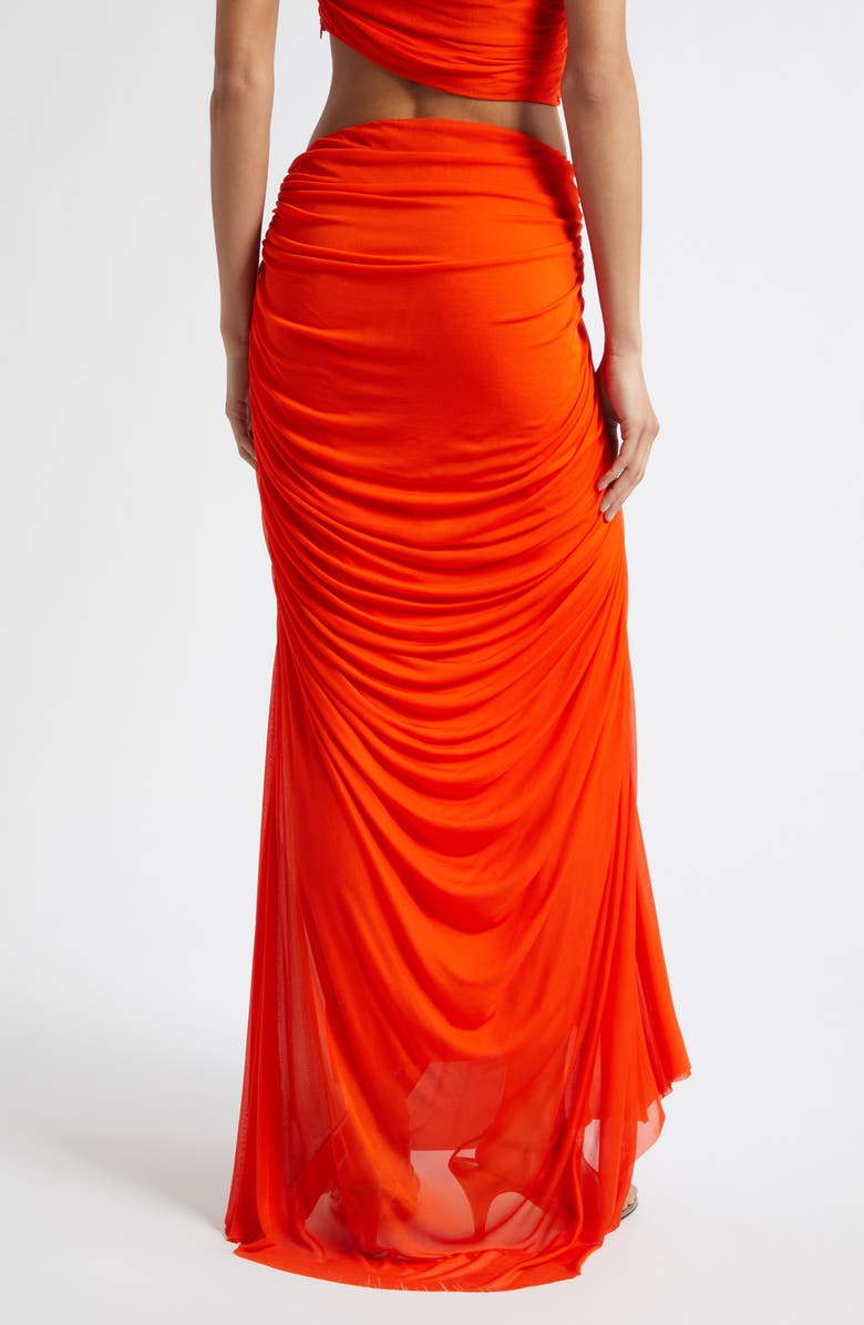 A.L.C. Cleo Skirt, Alternate, color, Orange Crush