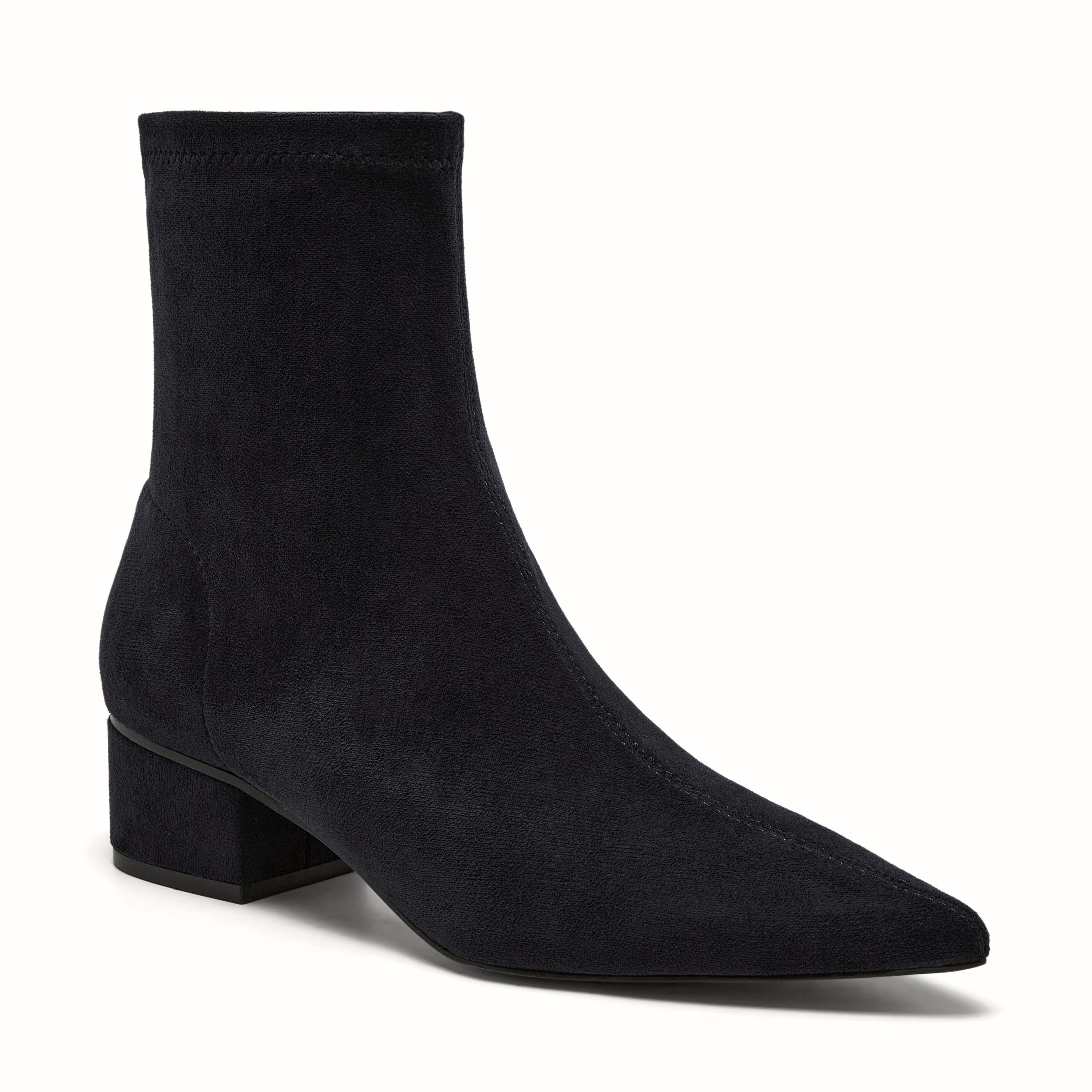 Black Immi suede