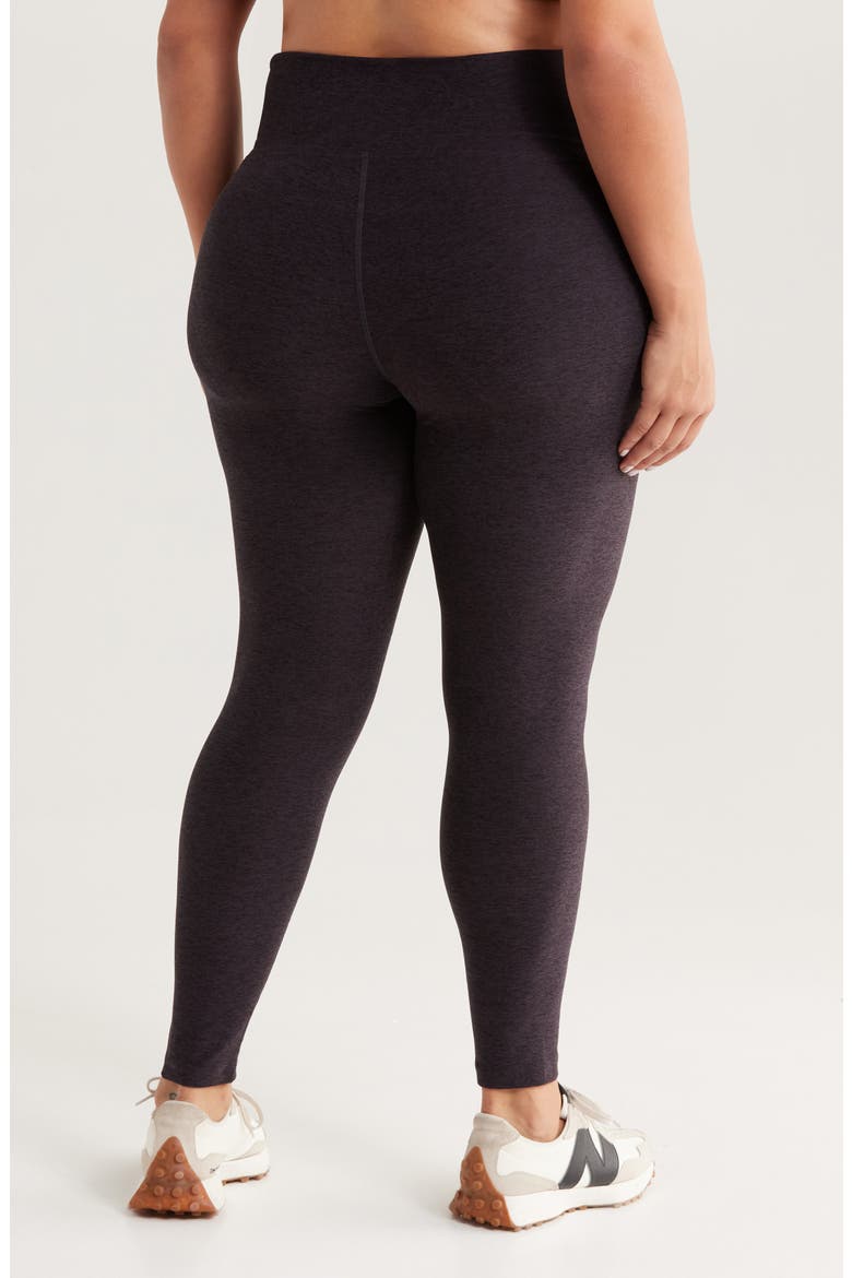 Renew High Waist Leggings, Alternate, color, BLACK MELANGE
