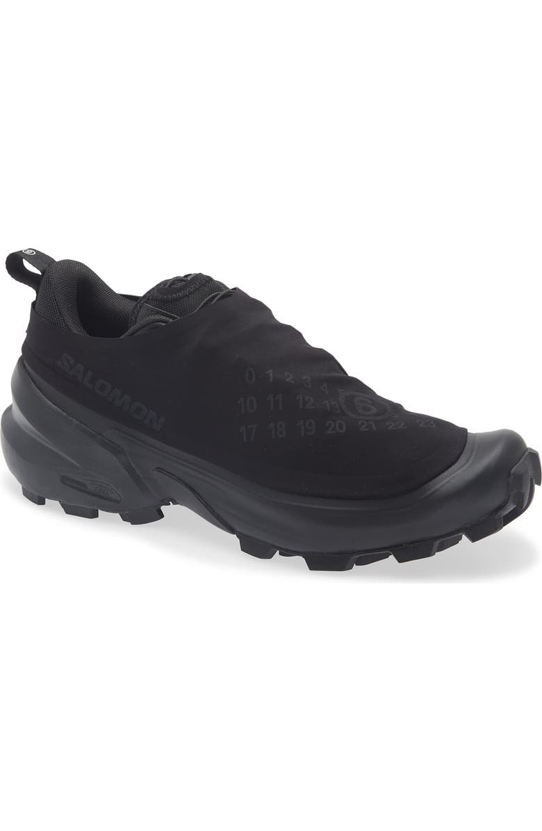 MM6 Maison Margiela x Salomon Crossdust Sneaker, Main, color, Black/ Black/ Asphalt