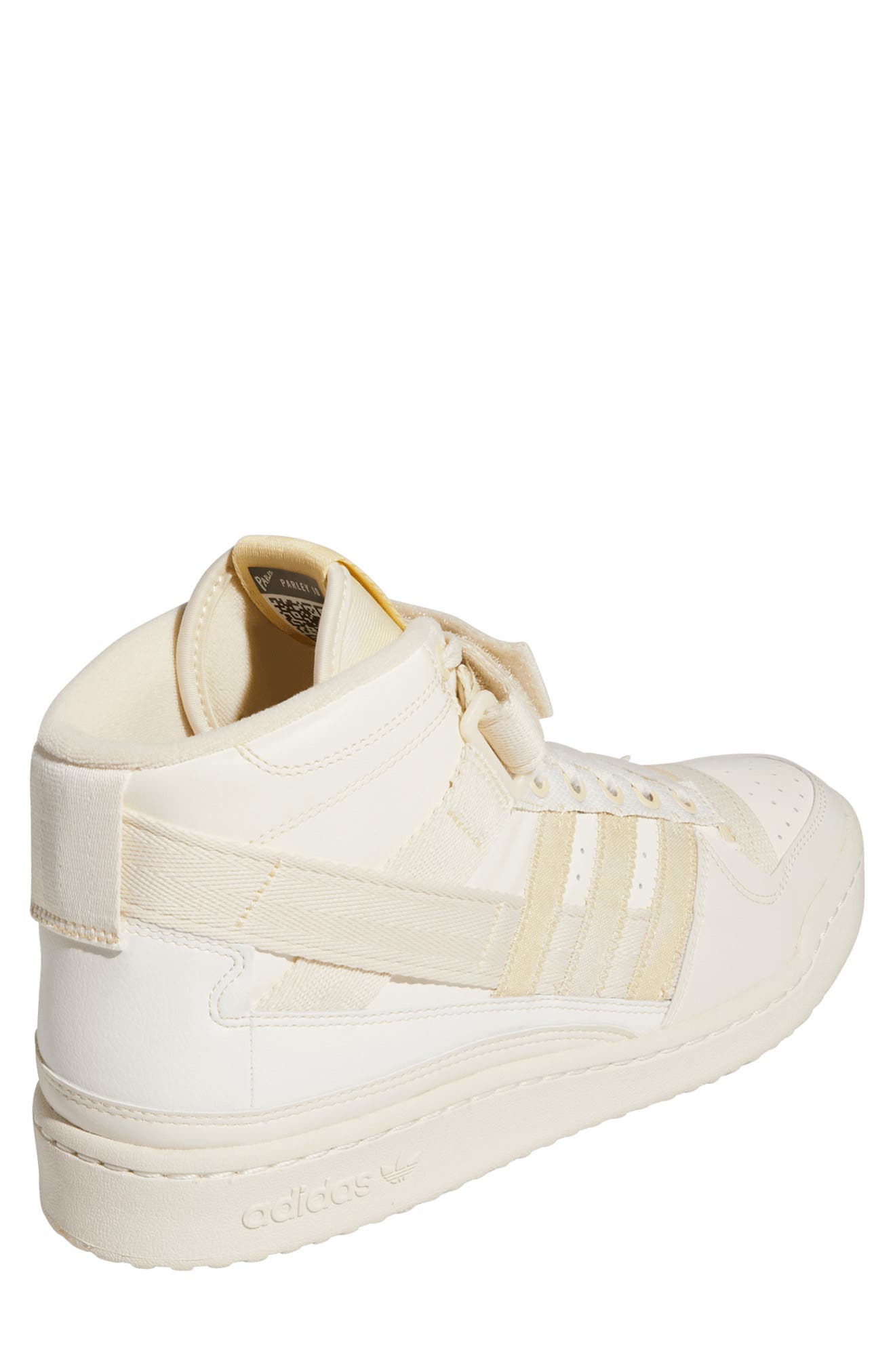 adidas Parley Forum Mid Basketball Shoe, Alternate, color, 