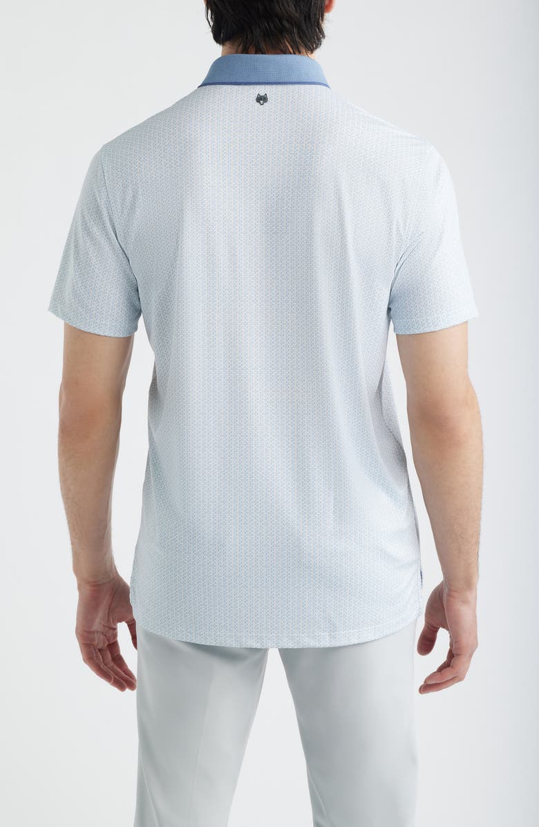 Greyson Iron Serpent Performance Polo, Alternate, color, Arctic