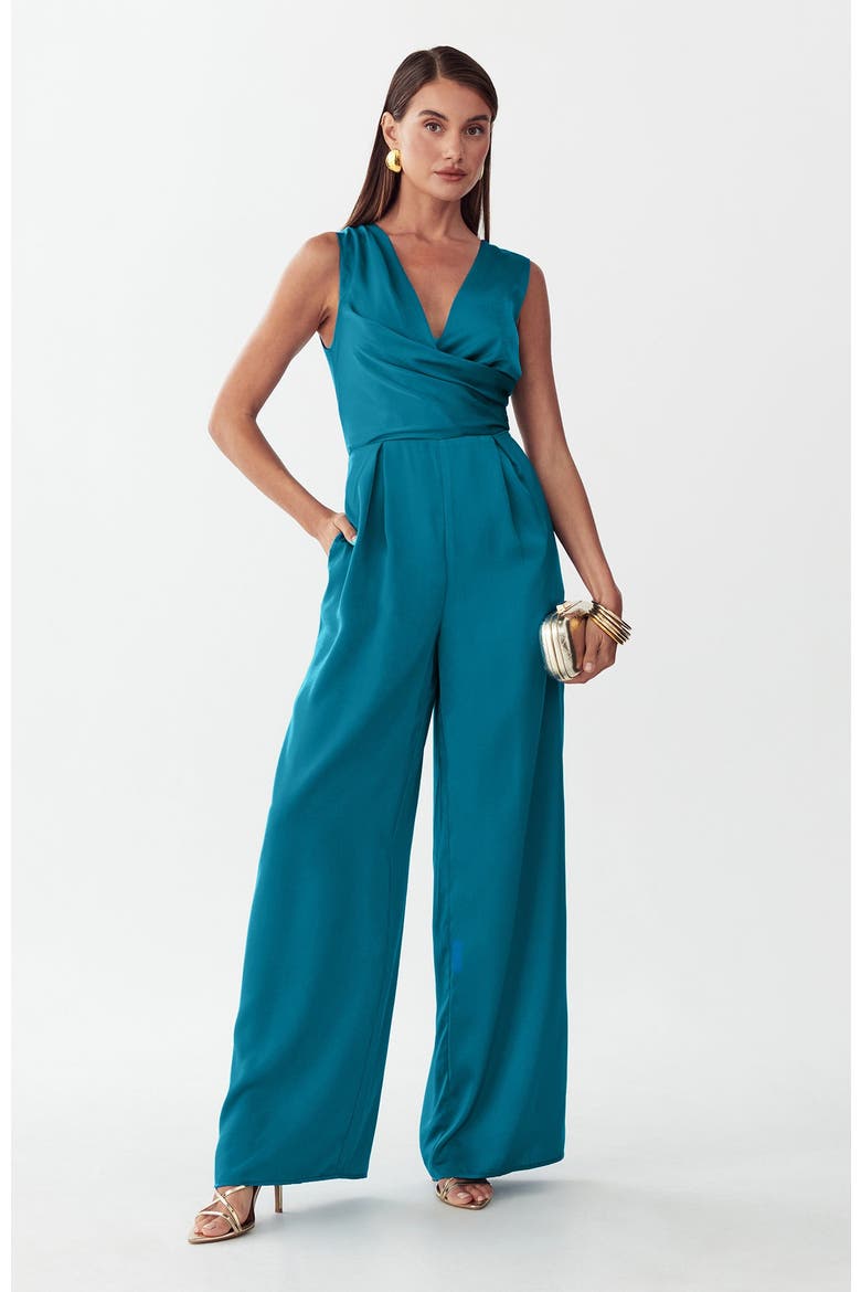 Livleigh Jumpsuit, Main, color, Marine Blue