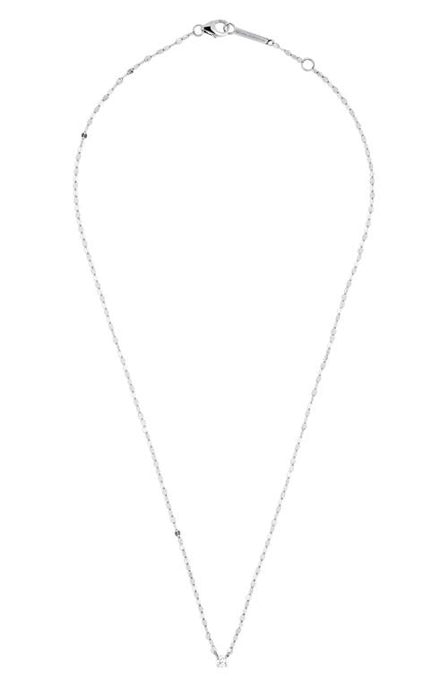 LANA LANA JEWELRY SINGLE DIAMOND CHARM NECKLACE