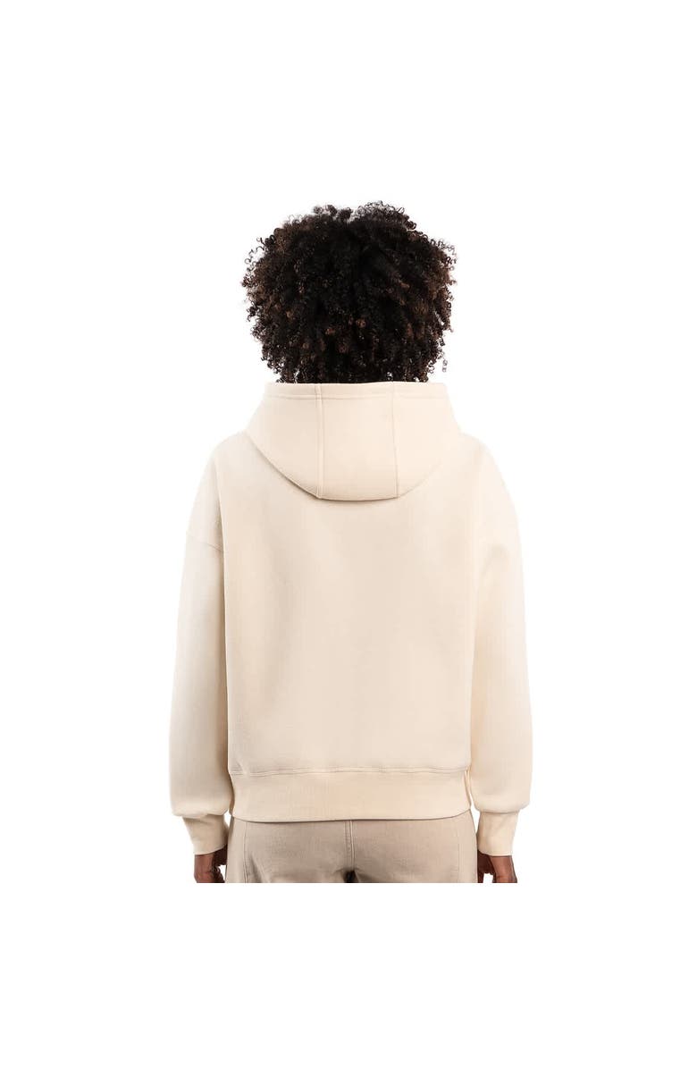 STARTER Women's Starter  Cream Los Angeles Dodgers Fleece Rhinestone Hoodie, Alternate, color, Cream