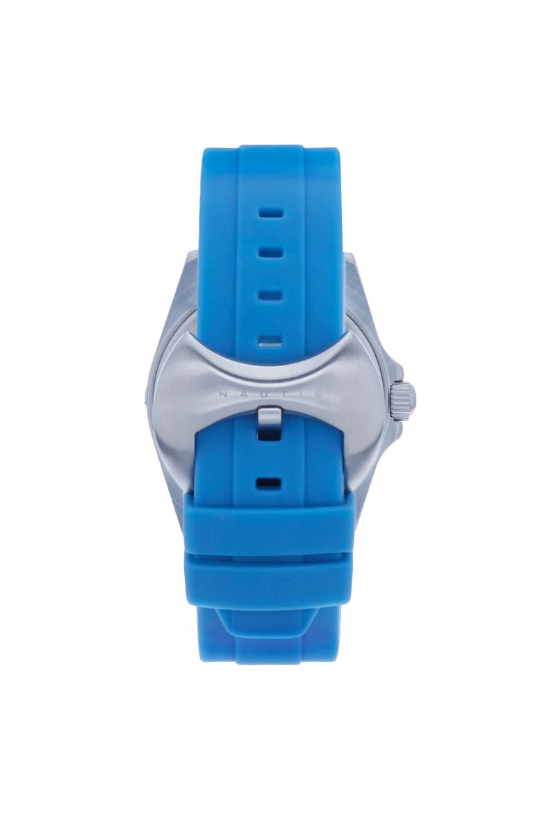 Interceptor Box Set with Interchangable Bands and Date Display, Alternate, color, Light Blue