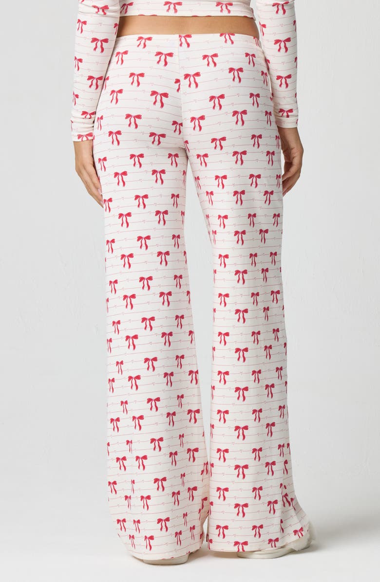 Florence by Mills Rib Print Pants, Alternate, color, Tied Up