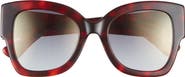 Kurt Geiger London 51mm Square Sunglasses
