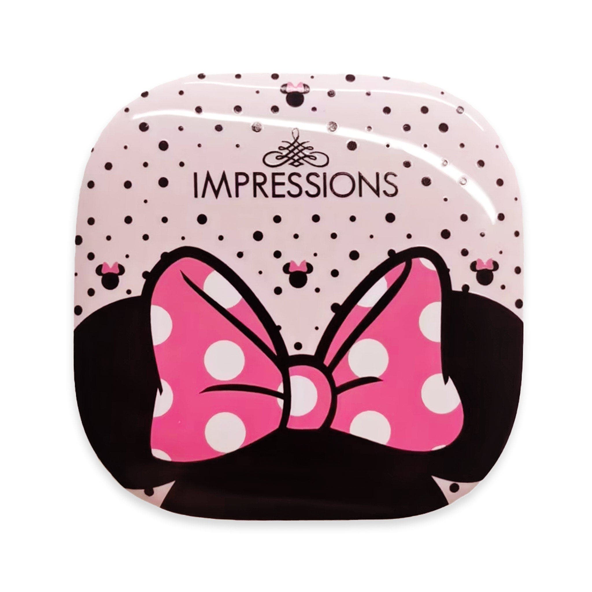 Impressions Vanity Minnie Mouse Led Rechargeable Compact Mirror (Women ...