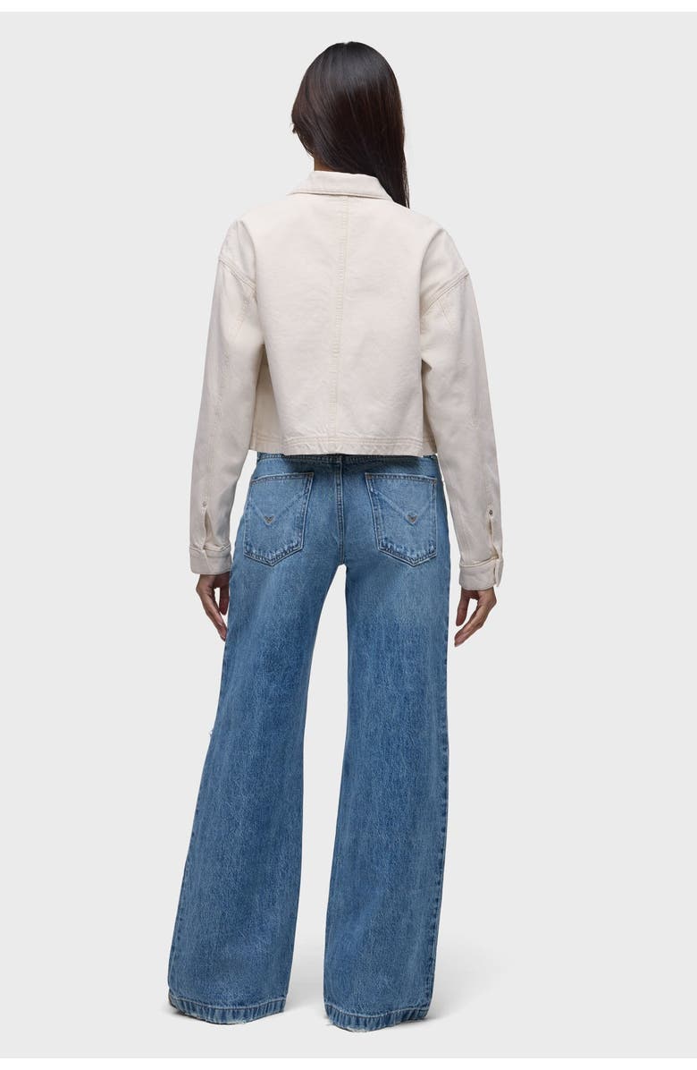 Hudson Jeans Chore Jacket, Alternate, color, Ecru