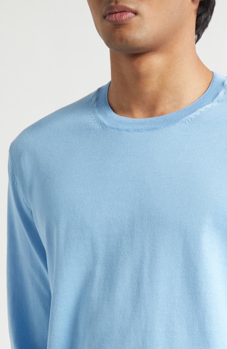 TOM FORD Cotton Sweater, Alternate, color, Turquoise
