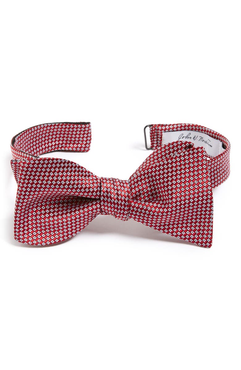 John W. Nordstrom<sup>®</sup> 'Bristol' Dot Silk Bow Tie, Main, color, 