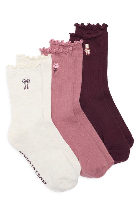 Kids' Icon Assorted 3-Pack Crew Socks (Big Kid)