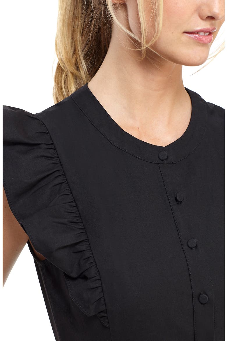 Kierra Sateen Jumpsuit, Alternate, color, BLACK