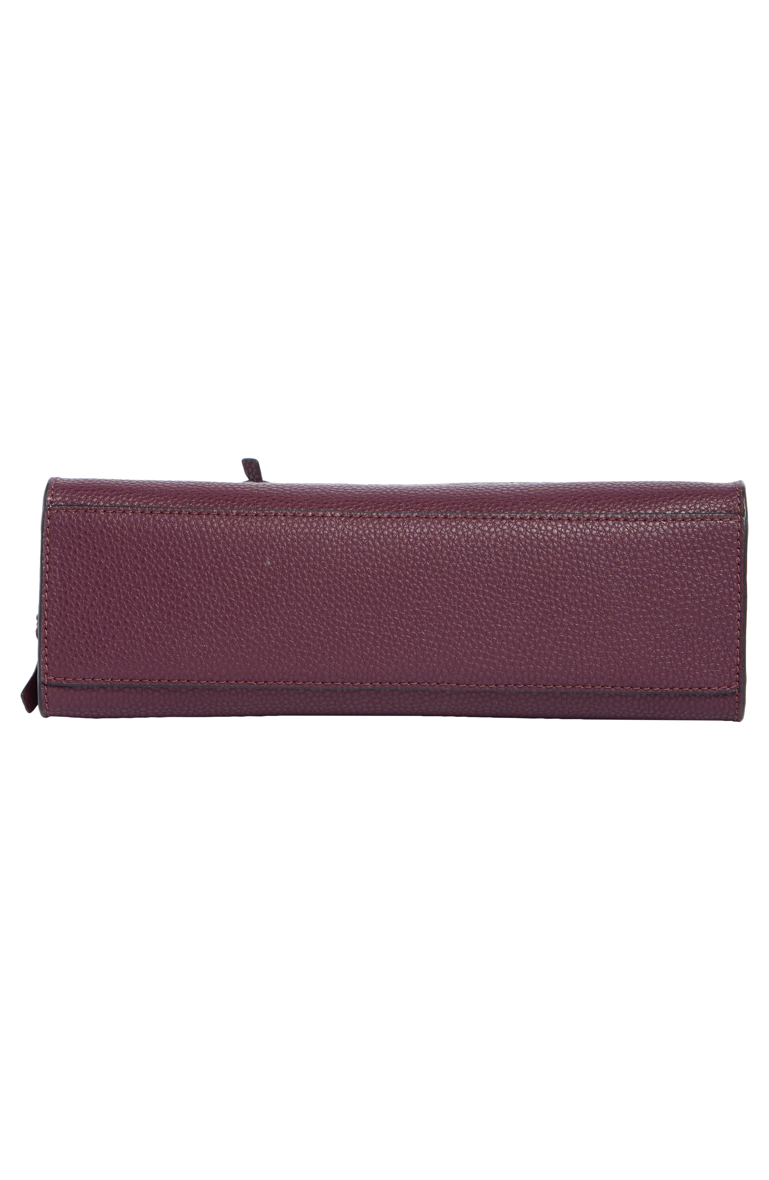 Bold Satchel Bag, Alternate, color, DARK PLUM