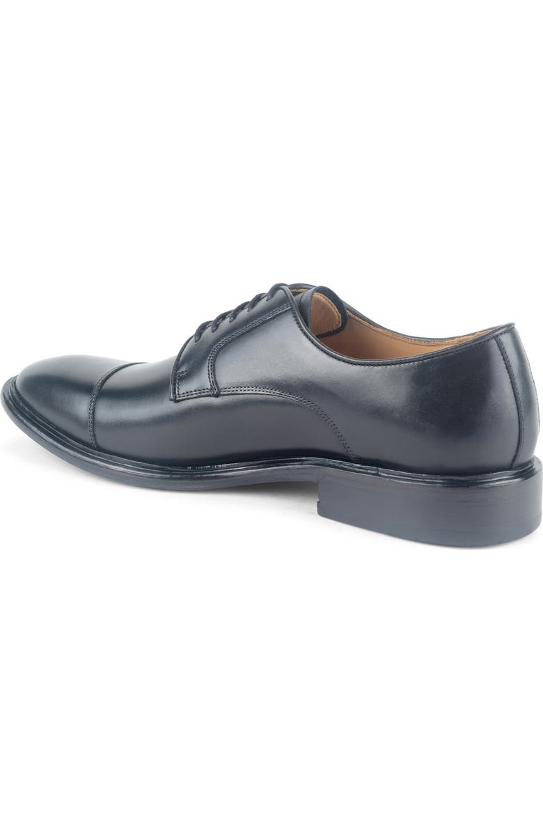 Warfield & Grand Ducasse Cap Toe Derby, Alternate, color, Black