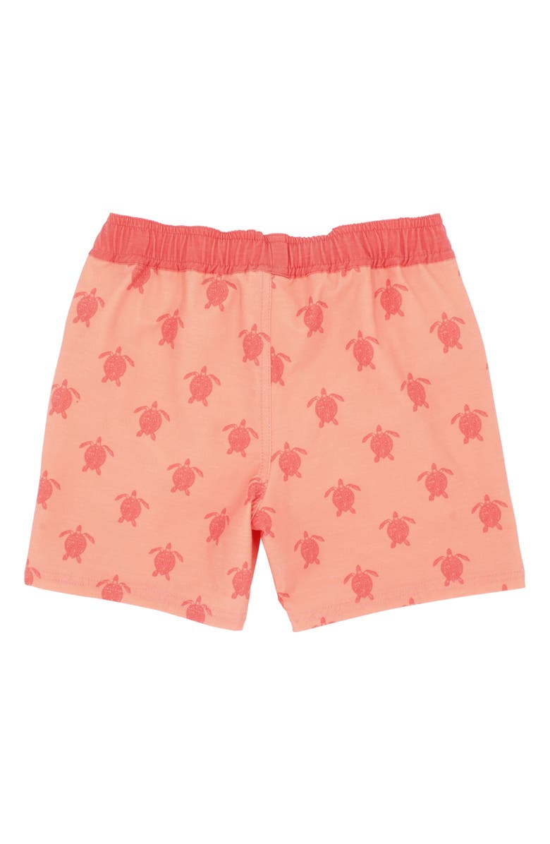 Feather 4 Arrow Honu Print Classic Volley Board Shorts, Alternate, color,