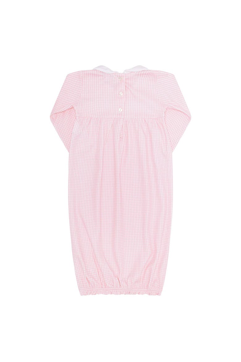 Pink Gingham Smocked Gown - Baby, Alternate, color, Pink