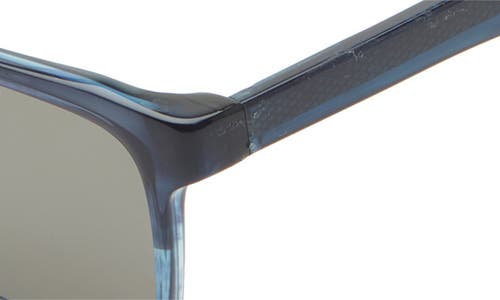 Eyebobs Seymour 52mm Polarized Rectangular Sunglasses In Navy