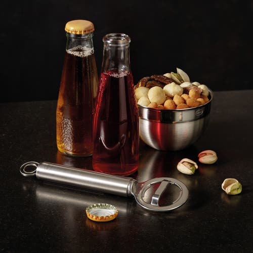 Rosle Stainless Steel Round Handle Bottle Opener, 6.5-inch
