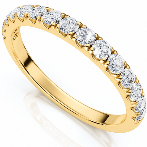 .40ct Diamond Wedding Ring Or Gold 10k