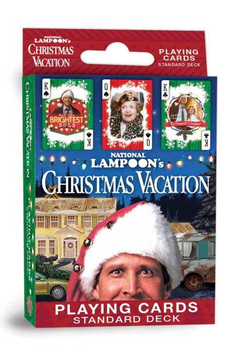 Christmas Vacation Playing Cards