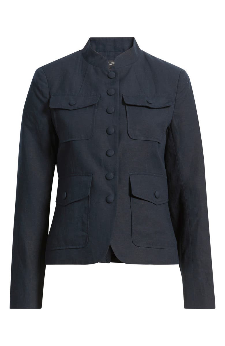 rag & bone Mercer Lyocell & Linen Blazer, Alternate, color, Sal