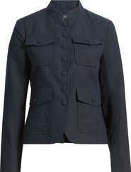 rag & bone Mercer Lyocell & Linen Blazer