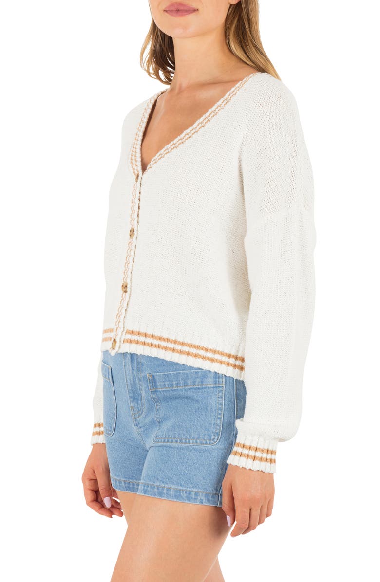 Hurley Key West Cardigan, Alternate, color, Tofu
