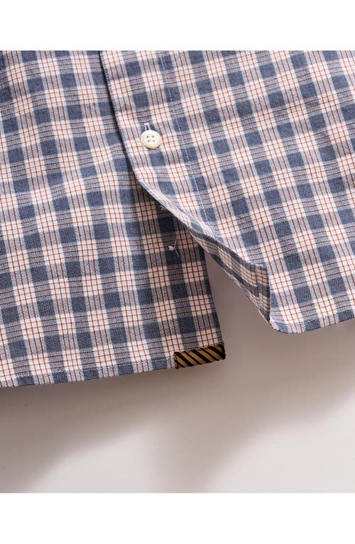 Billy Reid Standard Fit Slub Grid Cotton Button-up Shirt