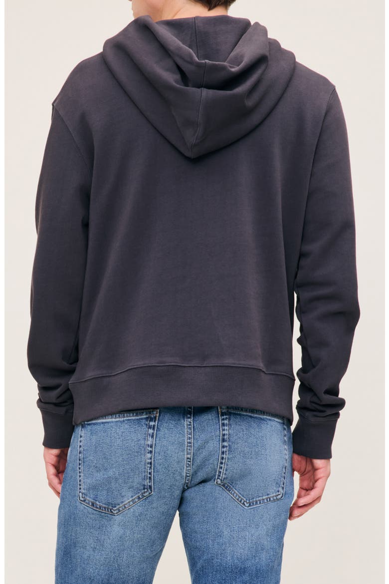 Cotton French Terry Hoodie, Alternate, color, IRON GREY