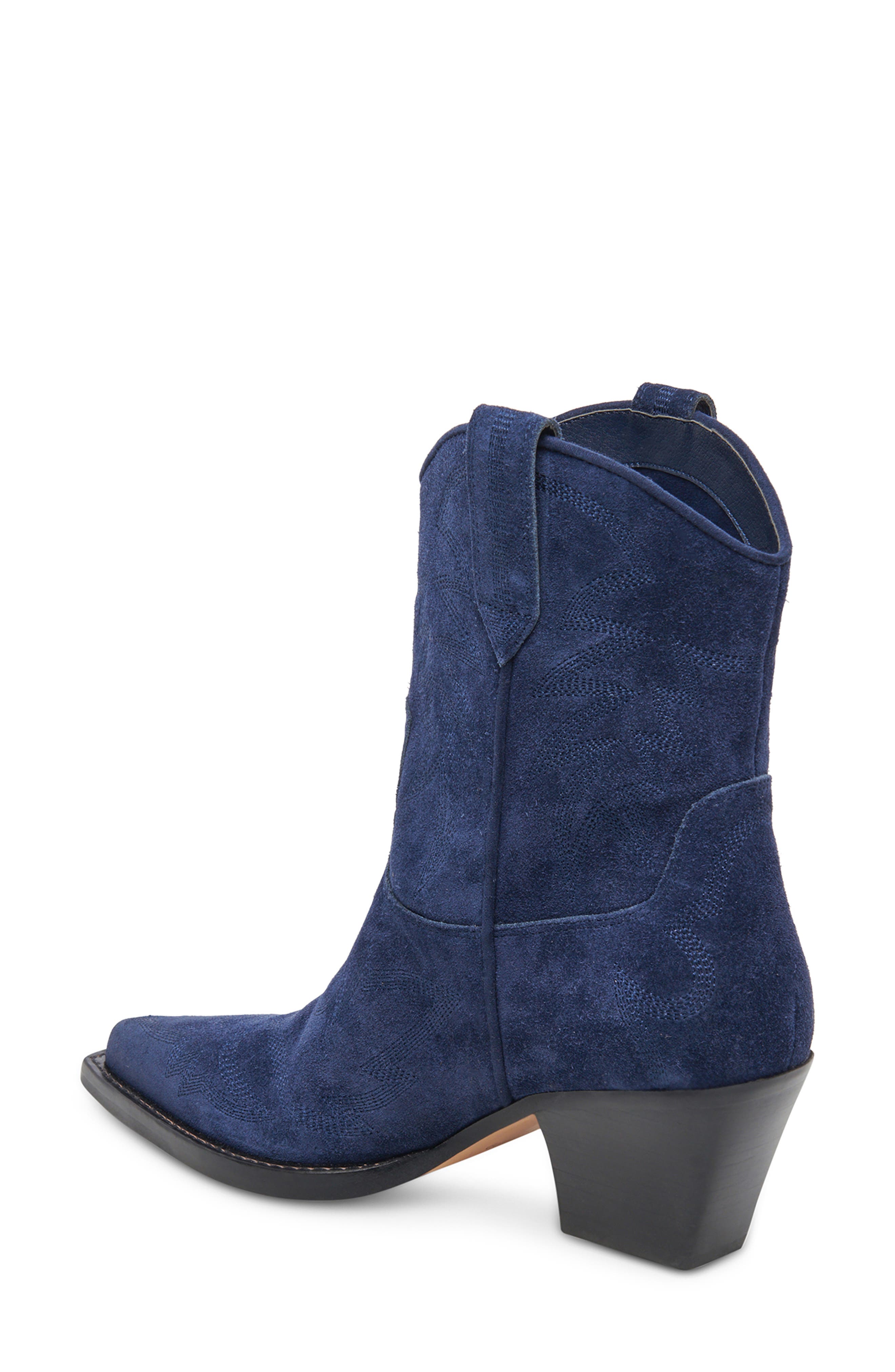 Runa Western Boot, Alternate, color, ROYALE BLUE SUEDE