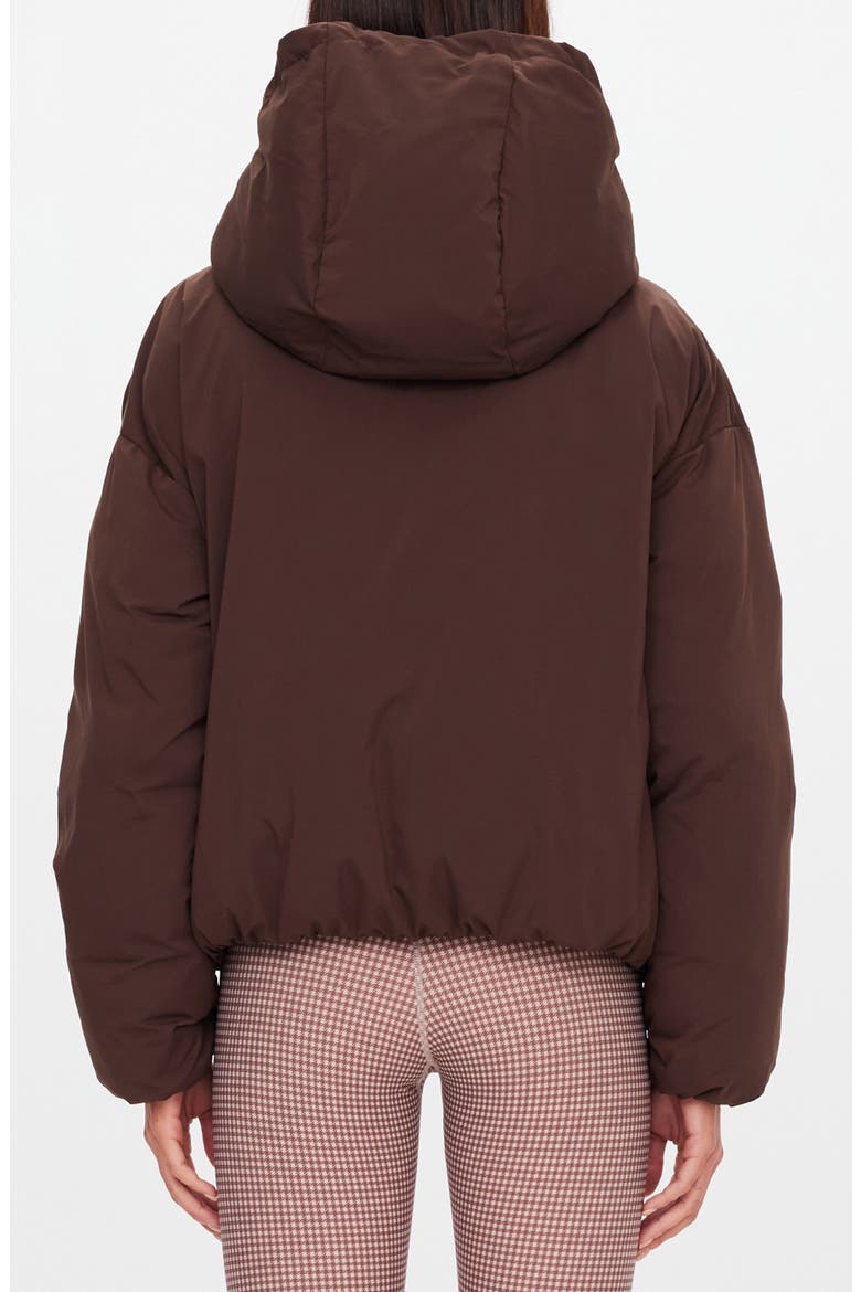 Mercer Hooded Puffer Jacket, Alternate, color, BROWN