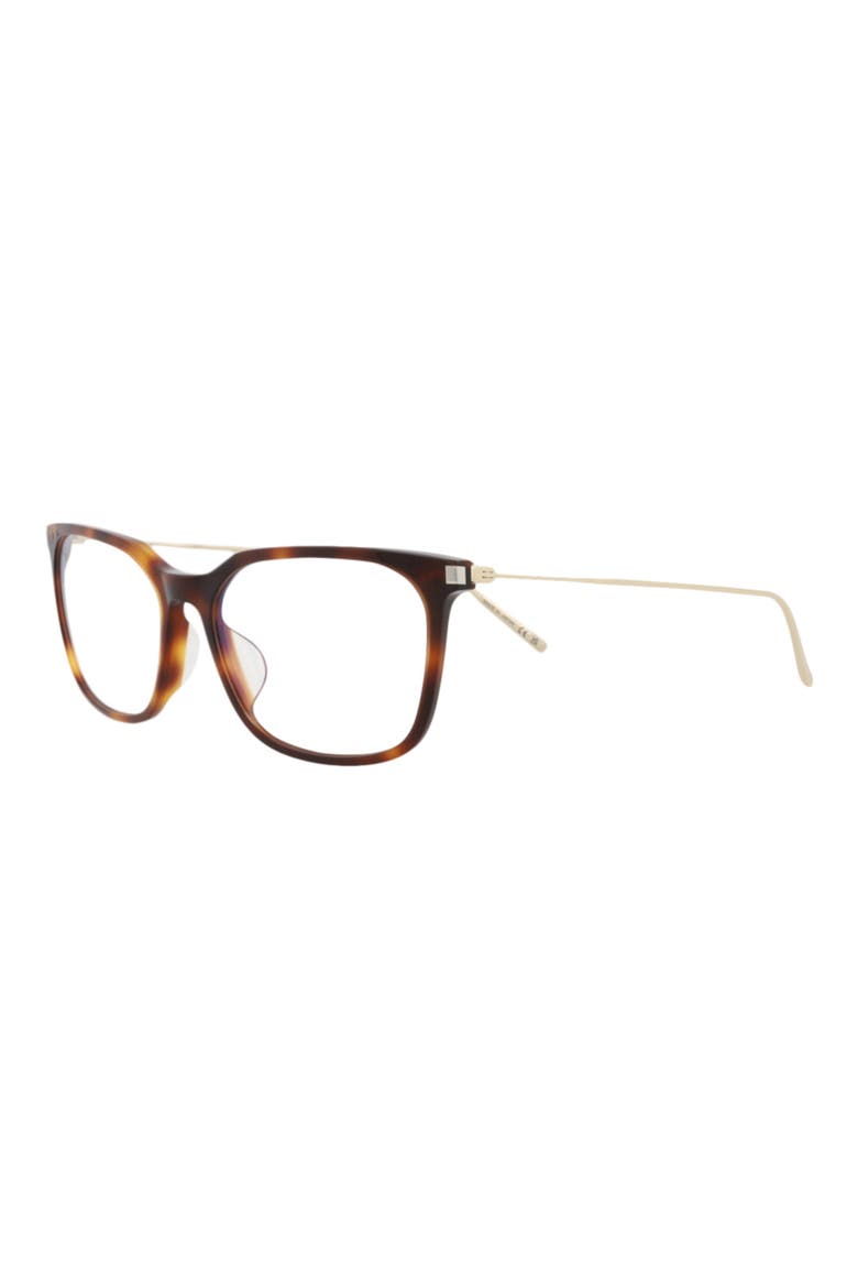 55mm Rectangle Optical Frames, Alternate, color, HAVANA GOLD TRANSPARENT