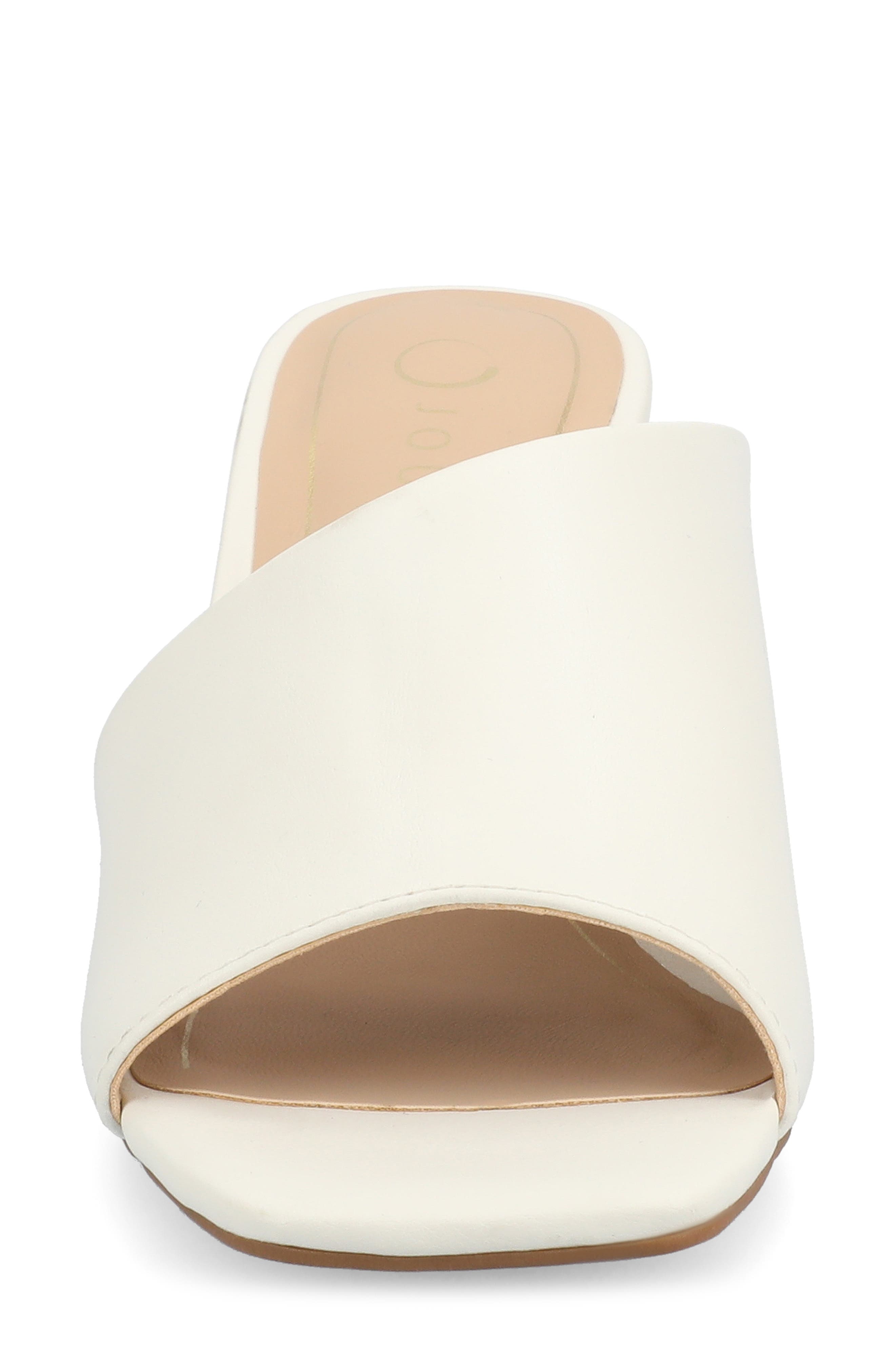 Clementine Wedge d'Orsay Sandal, Alternate, color, WHITE