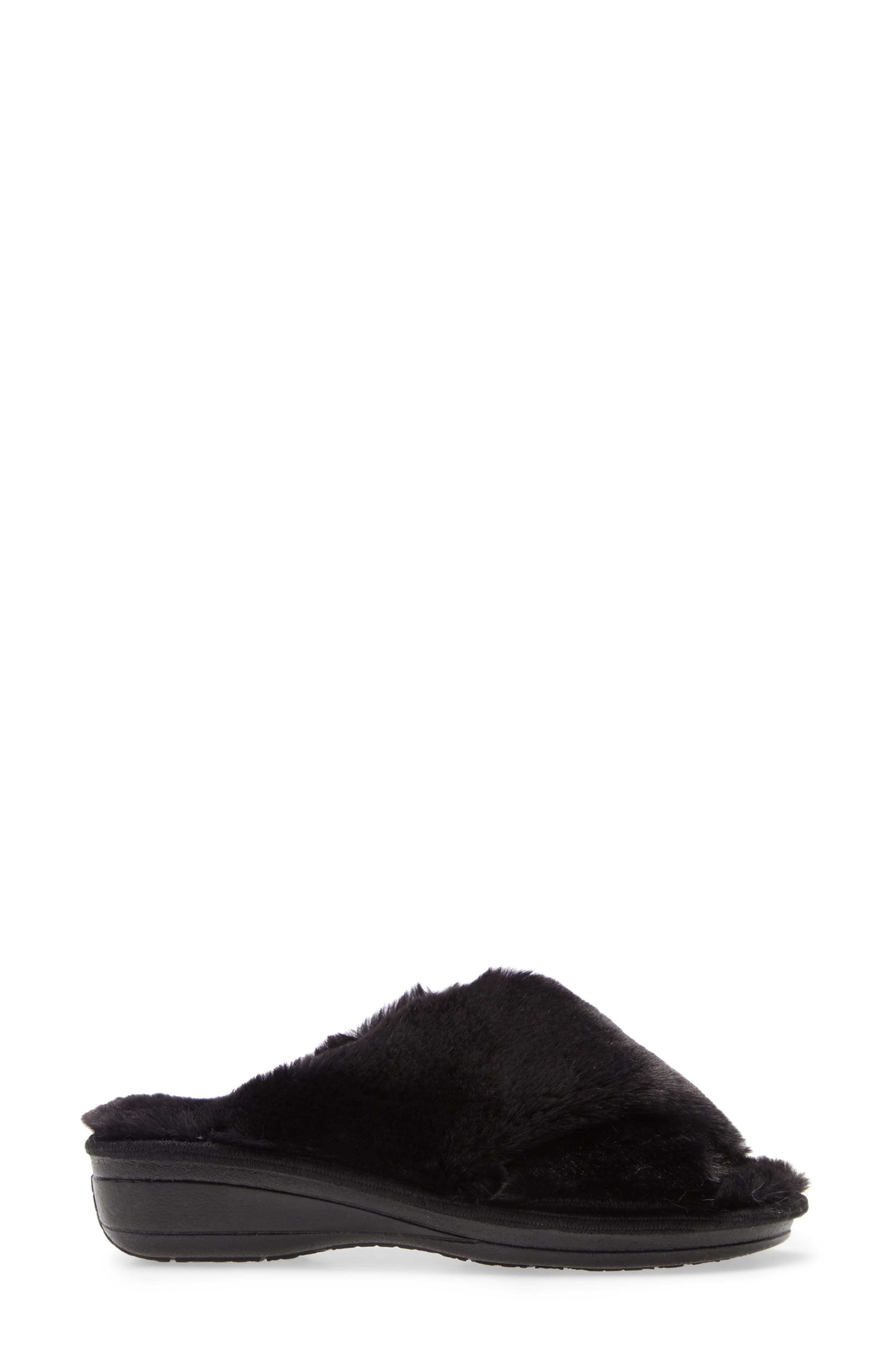 Cordani Mary Faux Fur Slipper, Alternate, color, 