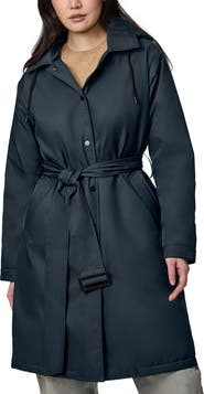 Bernardo Hooded Raincoat