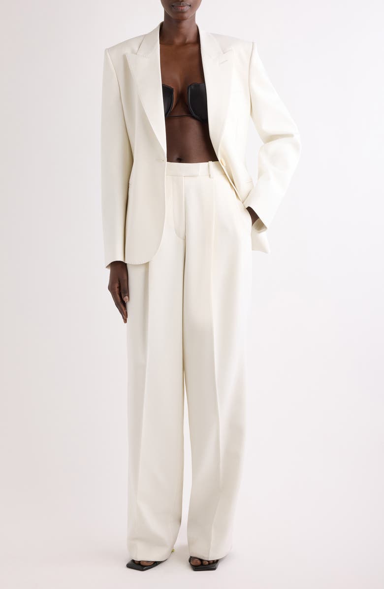 Givenchy Wool & Mohair Jacket, Alternate, color, White